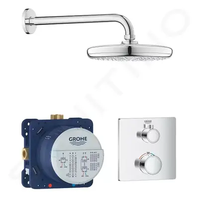 Grohe 34728000 - Sprchový set Tempesta 210 s termostatem pod omítku, chrom