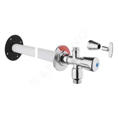 Grohe 41206000 - Venkovní nástěnný set, matný chrom