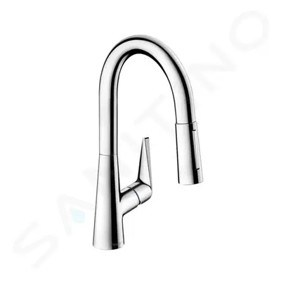 Hansgrohe 72815000 - Dřezová baterie s výsuvnou sprškou, chrom