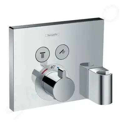 Hansgrohe 15765000 - Termostatická baterie pod omítku, se 2 výstupy, chrom