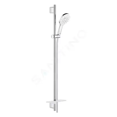 Grohe 26579LS0 - Sada sprchové hlavice 130 9,5 l/min, 3 proudy, tyče 90 cm a hadice, měsíční bíl