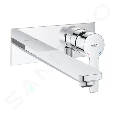 Grohe 23444001 - Umyvadlová baterie L pod omítku, 2-otvorová instalace, chrom