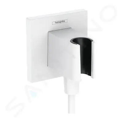 Hansgrohe 26889700 - Sprchové kolínko s držákem, matná bílá