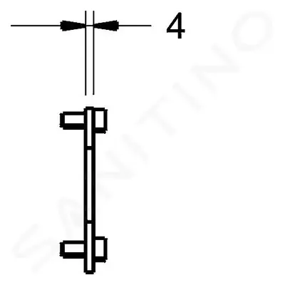 Hansa 59914186 - Seřizovací adaptér BLUETUNE