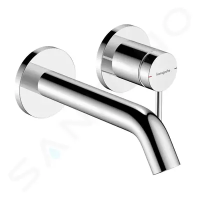 Hansgrohe 73350000 - Umyvadlová baterie pod omítku, s výpustí, 2-otvorová instalace, EcoSmart, c