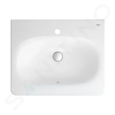 Grohe 3956500H - Umyvadlo s přepadem 60x49 cm, PureGuard, alpská bílá