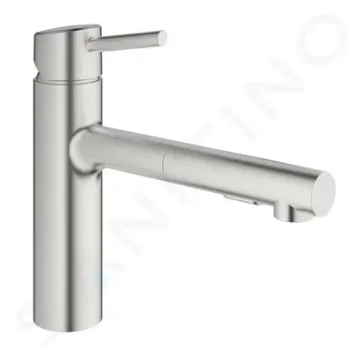 Grohe 30273DC1 - Páková dřezová baterie, supersteel