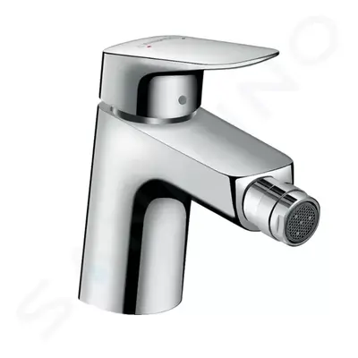 Hansgrohe 71203000 - Bidetová baterie 70 s odtokovou soupravou s táhlem, chrom