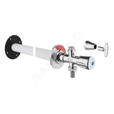 Grohe 41208000 - Venkovní nástěnný set, matný chrom