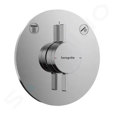 Hansgrohe 75418000 - Baterie pod omítku, pro 2 spotřebiče, chrom