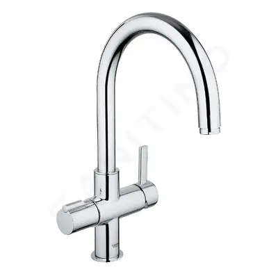 Grohe 30033000 - Páková dřezová baterie Duo, chrom