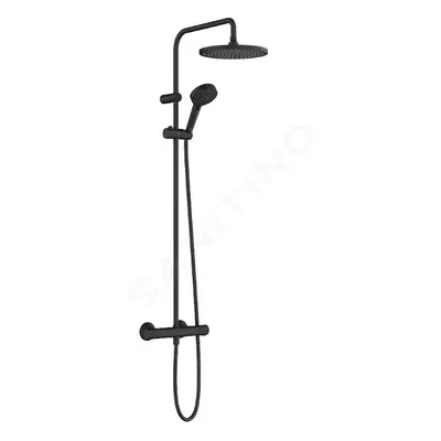 Hansgrohe 26428670 - Sprchový set Showerpipe 240 s termostatem, 2 proudy, EcoSmart, matná černá