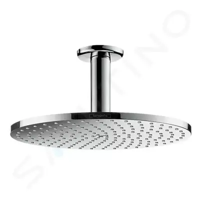 Hansgrohe 27620000 - Hlavová sprcha PowderRain 240, s přívodem od stropu 10 cm, chrom