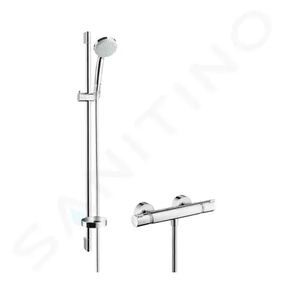 Hansgrohe 27033000 - Sprchový set Vario s termostatem, EcoSmart 9 l/min, chrom