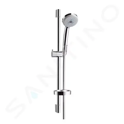 Hansgrohe 27775000 - Set sprchové hlavice, 3 proudy, tyče 0,65 m a hadice, chrom