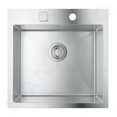 Grohe 31583SD1 - Dřez K800, 52x51 cm, s automatickým odtokem, kartáčovaná nerez