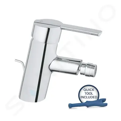 Grohe 32558000 - Bidetová baterie s výpustí, chrom