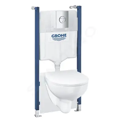 Grohe 39900000 - Set předstěnové instalace, klozetu Bau Ceramic a sedátka Slim softclose, tlačít