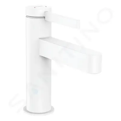 Hansgrohe 76010700 - Umyvadlová baterie 100, výpustí Push-Open, EcoSmart, matná bílá