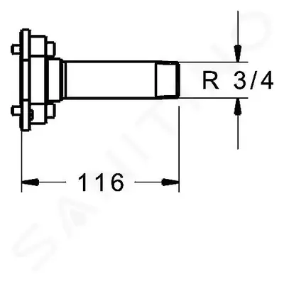 Hansa 59914185 - Proplachovací zátka