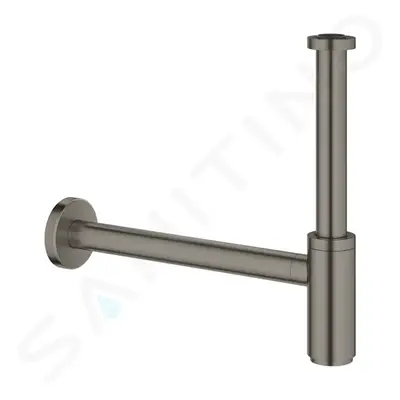 Grohe 28912AL0 - Designový sifon, kartáčovaný Hard Graphite