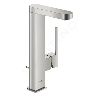 Grohe 23843DC3 - Umyvadlová baterie L, s výpustí a výsuvnou koncovkou, supersteel