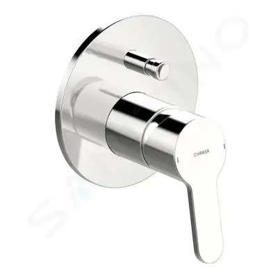 Hansa 49979003 - Baterie pod omítku pro 2 spotřebiče, chrom