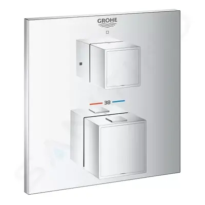 Grohe 24153000 - Termostatická sprchová baterie pod omítku, chrom