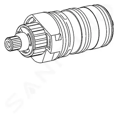 Hansa 59913871 - Regulační část termostatu Hansa 3.3