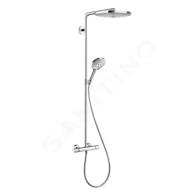 Hansgrohe 27133400 - Sprchový set s termostatem, 30 cm, 2 proudy, bílá/chrom