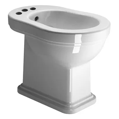 GSI CLASSIC bidet, 37x54cm, 3 otvory, bílá ExtraGlaze