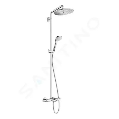 Hansgrohe 26792000 - Termostatická vanová baterie 280 Showerpipe s příslušenstvím, chrom