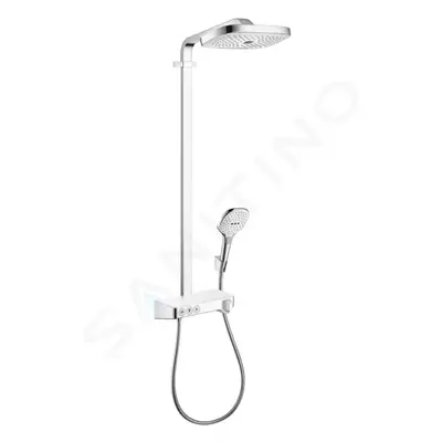 Hansgrohe 27127400 - Sprchový set Showerpipe 300 s termostatem ShowerTablet Select, 3 proudy, bí