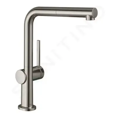 Hansgrohe 72808800 - Dřezová baterie Talis s výsuvnou koncovkou, vzhled nerezu