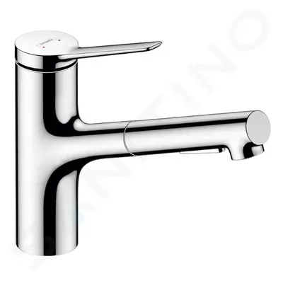 Hansgrohe 74821000 - Dřezová baterie s výsuvnou sprškou, sBox, chrom