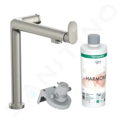 Hansgrohe 76802800 - Dřezová baterie s filtrací, vzhled nerezu