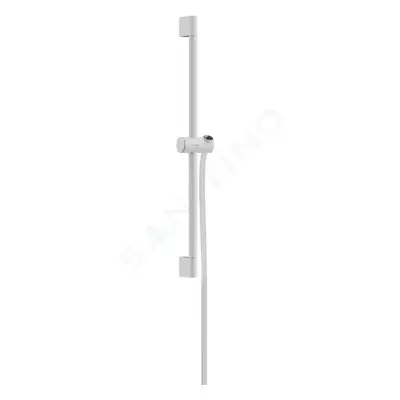 Hansgrohe 24401700 - Sprchová tyč 96 cm, se sprchovou hadicí, matná bílá