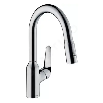 Hansgrohe 71821000 - Dřezová baterie M4216-H180 s výsuvnou sprškou, sBOX, chrom