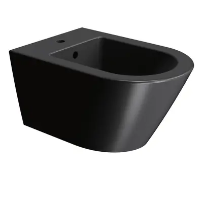 GSI KUBE X bidet závěsný 36x55cm, černá mat