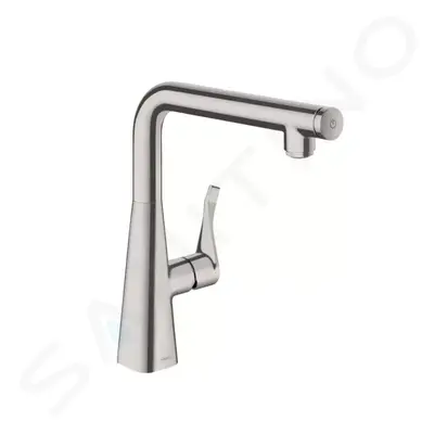 Hansgrohe 14847800 - Dřezová baterie, vzhled nerezu