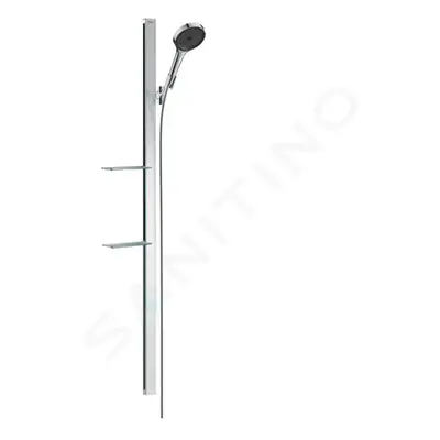 Hansgrohe 27673000 - Sada sprchové hlavice 130, 3jet, tyče 150 cm a hadice, chrom