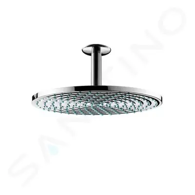 Hansgrohe 27463000 - Hlavová sprcha 240, 1 proud, EcoSmart 9, přívod od stropu 10 cm, chrom