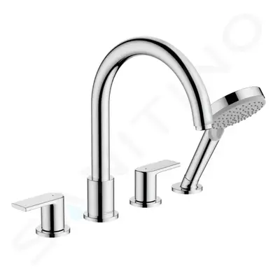 Hansgrohe 71459000 - Baterie na okraj vany, 4-otvorová instalace, chrom