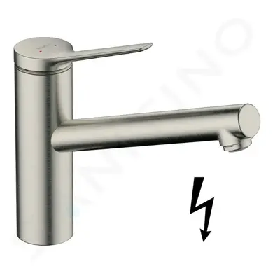 Hansgrohe 74806800 - Dřezová baterie, vzhled nerezu