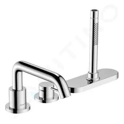 Hansgrohe 73447000 - Baterie na okraj vany, 3-otvorová instalace, sBox, chrom