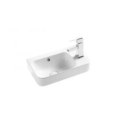 Olsen spa Umývátko PICCOLO GRANDE 45 x 26 x 15,5 cm s baterií vpravo - OLKLT5117R