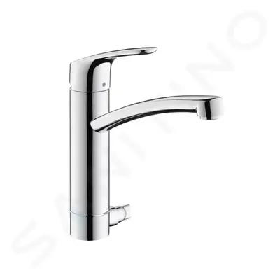 Hansgrohe 31803000 - Páková dřezová baterie s uzavíracím ventilem, chrom