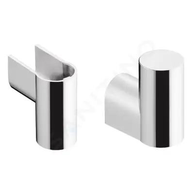 Hansgrohe 94055000 - Krytky pro sprchovou tyč Unica'D, chrom