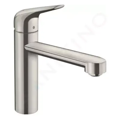 Hansgrohe 71806800 - Dřezová baterie M421-H120, vzhled nerezu