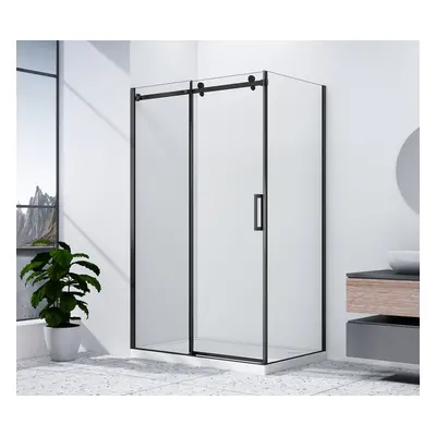 Gelco DRAGON BLACK obdélníkový sprchový kout 1600x800mm L/P varianta